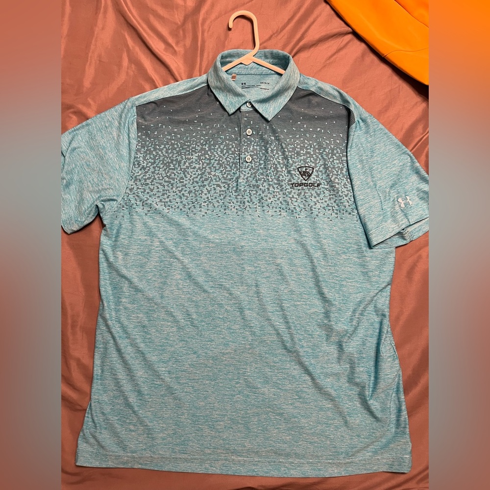 Large Under Armour Athletic Golf Polo, Top Golf Limited Edition